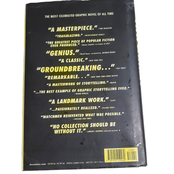 WATCHMEN by Allan Moore & Dave Gibbons (Hard Back Book) - Picture 2 of 10
